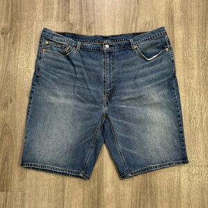 Levis 541 Denim Shorts Mens Size W42 Blue Jean Classic Casual Shorts